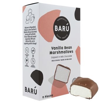 Barú Vanilla Bean Marshmallows in Milk Chocolate 120 g